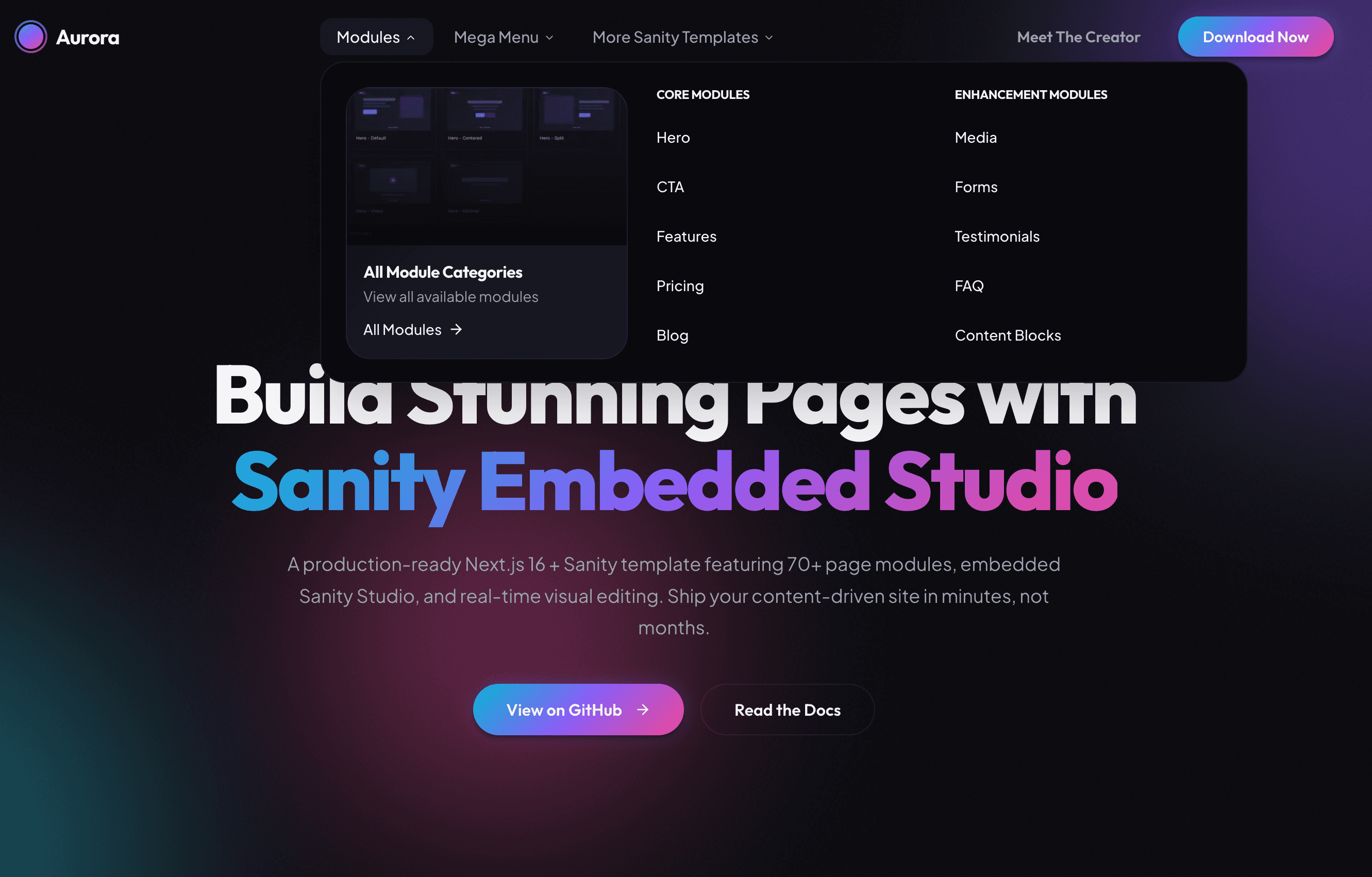 Aurora Blog Pro